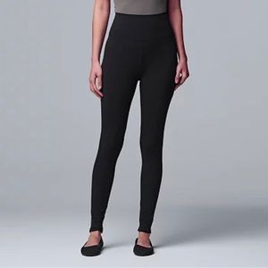 Simply Vera Wang High Rise Leggings